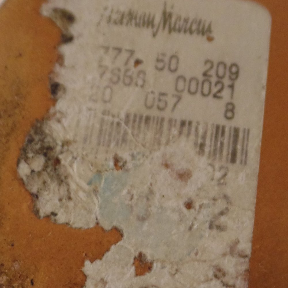 BADGLEY MISCHKA BROWN LEATHER SZ 6.5 HEELS - Picture 15 of 16